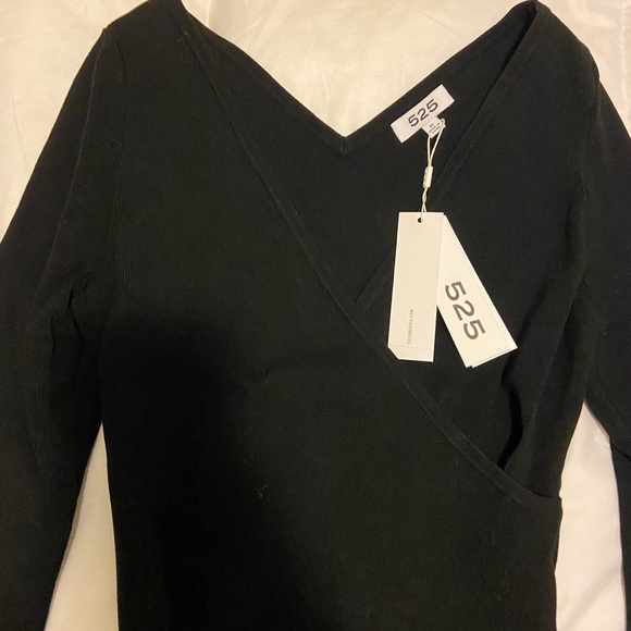 525 America BRAND NEW WITH TAGS Long sleeve wrap top - Picture 5 of 10
